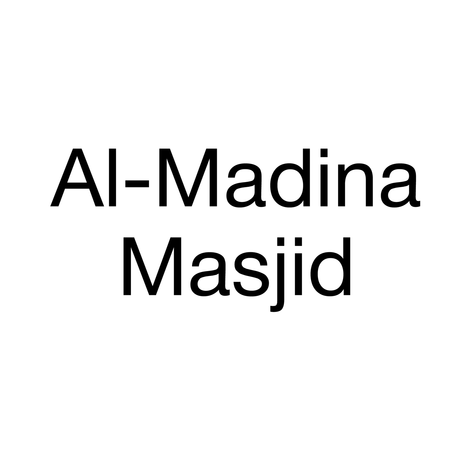 Al-Madina Masjid Logo